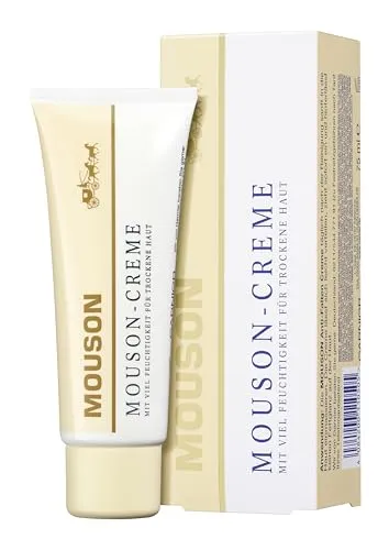 Garnier Mouson Creme, mit viel Feuchtigkeit, schützt die Haut vor dem Austrocknen, mit lang anhaltendem Feuchtigkeitskomplex, 1er Pack (1x 75 ml)