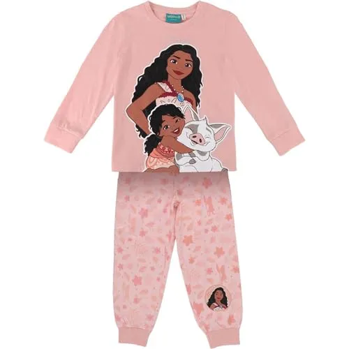 CERDÁ Moana Kinder Pyjama Set, 2er Pack
