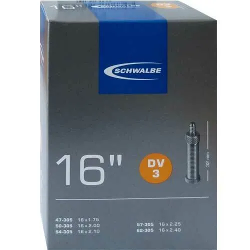Schwalbe DV3 Fahrrad-Schlauch 16