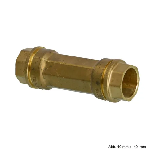 Isiflo Wasserrohr Isiflo Reparaturmuffe ohne Anschlag 63 mm x 63 mm