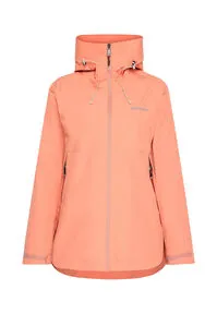 Leichte Damen Jacke TILDE 42 von Didriksons - Funktionsjacke aus weichem Ripstop-Stoff, ideal für Übergangszeiten, mit verstellbarer Kapuze und praktischen Reißverschlusstaschen.