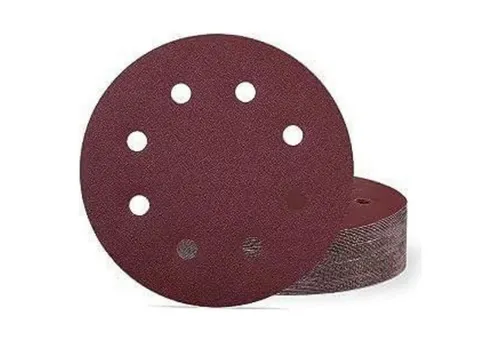 LuxusKollektion Schleifscheibe Schleifscheiben 180mm 30Stk Klett 8 Loch Langhalsschleifer Körnung 40