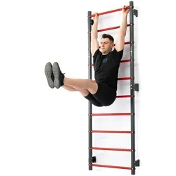 Fitness-Sprossenwand aus Metall 230x81cm MH-U204 von Marbo Sport