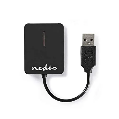 NEDIS Kartenleser | All-in-One | USB 2.0 Schwarz