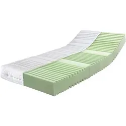 Kaltschaummatratze 80 x 200 cm | Ortho-PUR von Ravensberger - Hochwertige Kaltschaummatratze mit 7 Liegezonen für optimale Körperanpassung. RG 40 sorgt für Stabilität und Druckentlastung, ideal für erholsamen Schlaf.