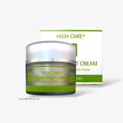 Weyergans High Care Urban Care Night Cream 50ml - Tagespflege: Anti-Pollution Nachtcreme mit intelligentem Blue Light Filter fördert die Regeneration der Haut und reduziert Rötungen für ein ebenmäßiges, strahlendes Hautbild.