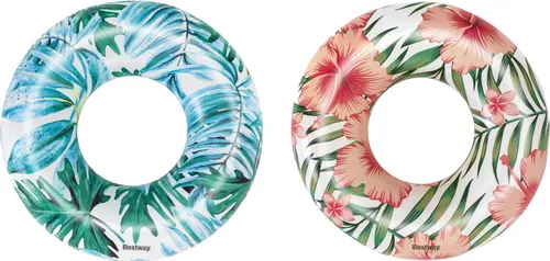 Bestway Schwimmring Tropical Palms Ø 119 cm 2-fach sortiert