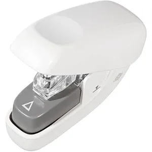 Wedo Heftgerät 1272000, Heftleistung 5 Blatt, klammerlos, weiß