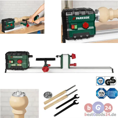 Drechselmaschine 550 W Drehbank Parkside – Holzbearbeitung bis 60 cm – NEU