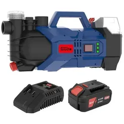 Güde Akku-Gartenpumpe GP 18-0 18 V mit 4.0 Ah Akku
