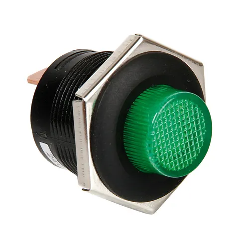 Produktbild Taster mit LED - 12/24V - Grün