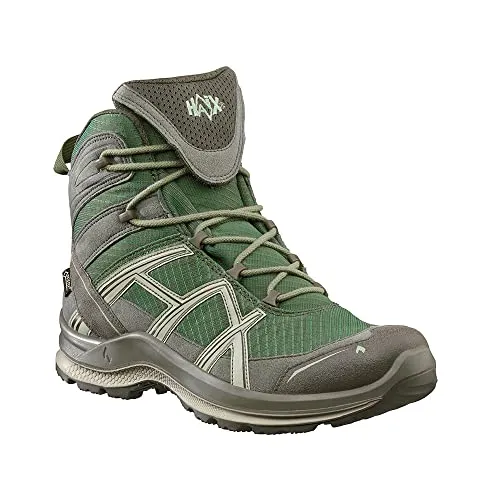 HAIX Black Eagle Adventure 2.1 GTX Ws mid/olive-rock: Sportlich leichter Damen-Schuh, wasserdicht und atmungsaktiv.. UK 6.0 / EU 39.5