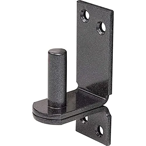 Alberts 301439 DURAVIS® Kloben auf Platte | DII-Haken | schwarzdiamant duplexbeschichtet | Dornmaß Ø13 mm | Platte 100 x 35 mm