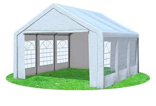 Stabilezelte 4x5m Partyzelt, Classic PRO PE Weiss von Stabilezelte