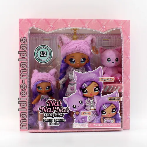 Na! Na! Na! Surprise Family Lavender Kitty 575962EUC NEU/OVP Na Na Na Spielset