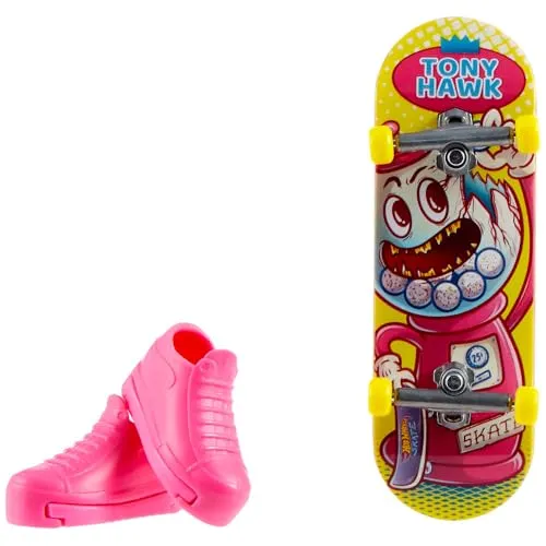 Hot Wheels Tony Hawk Finger Skate HVJ81 Food Style 2/5 Root K, Action-Spielzeugfiguren, ab 5 Jahren