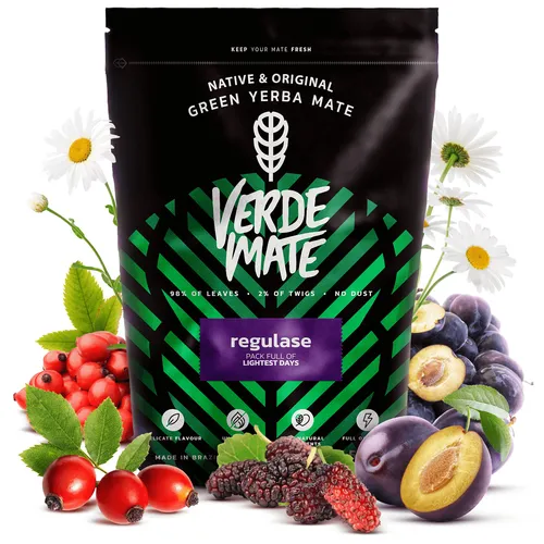 Mate Tee Yerba Mate Verde Mate Regulase Pflaume ohne Staub Tee zum Abnehmen 500g