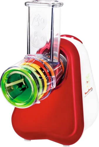 Moulinex DJ755G Fresh Express + Multifunktionszerkleinerer - Mini-Standmixer mit 200 W Leistung und 5 Zubehörteilen, ideal für schnelle Zubereitung von Gemüse, Obst und mehr – einfach zu reinigen und spülmaschinengeeignet.