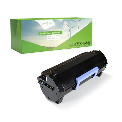 Green2Print Toner schwarz 2500 Seiten für Dell B2360D, B2360DN, B3460DN, B3465DFN - Umweltfreundlicher Recycling Toner für Dell 593-11165, 7MC5J mit einer Ergiebigkeit von 2500 Seiten. Ideal für nachhaltigen Druck ohne Kompromisse bei der Qualität.
