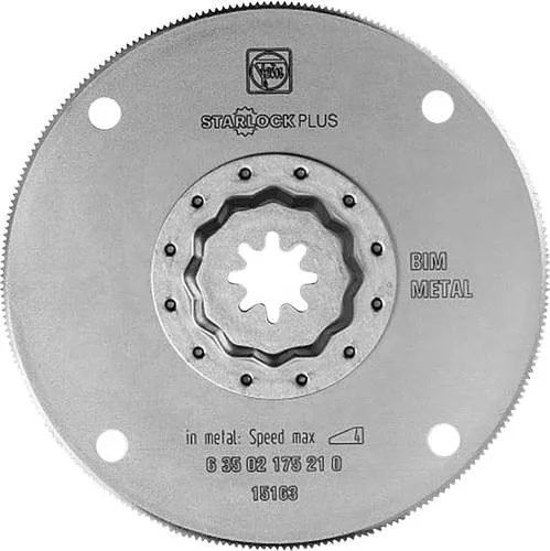 Fein 63502175210 HSS Kreissägeblatt 100mm - Multifunktionswerkzeuge – Bi-Metall-Kreissägeblatt für präzise Schnitte in Blech, Kunststoffe und mehr, ideal für höchste Standzeiten und optimale Wirtschaftlichkeit.