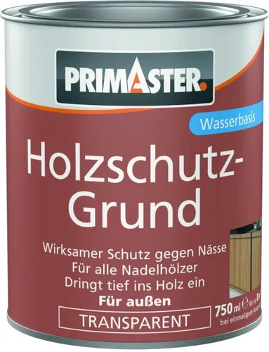 Primaster Holzschutz-Grund 750 ml farblos  Holzlasur