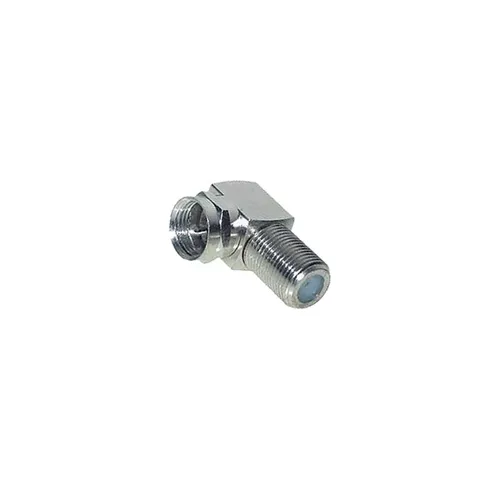 F-Winkelstecker auf F-Buchse F-Kupplung Adapter F-Winkel-Stecker SAT F-Stecker