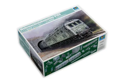 Trumpeter TRU00225 Modellbausatz - Deutsche Diesel-Lokomotive - Luftfahrt-Modellbausatz der deutschen Wehrmacht mit 720 Teilen, ideal für Modellbau-Enthusiasten und Historiker, die Detailtreue schätzen.