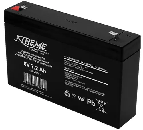Blow Gel battery 6V 7.2Ah XTREME BLOW 5900804003243