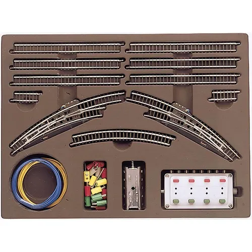 Märklin 8193 - Spur Z Starter Set Erweiterung, detaillierte Ausführung für Modellbahnliebhaber im Maßstab 1:220