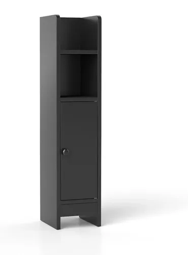 Schmaler Badezimmerschrank mit verstellbarem Stauraum