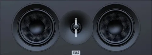 ELAC Debut C5.3 Center-Lautsprecher schwarz - Kabelgebundener Center-Lautsprecher für beeindruckenden Klang in Ihrem Heimkino, Modell Debut C5.3 in elegantem Schwarz.