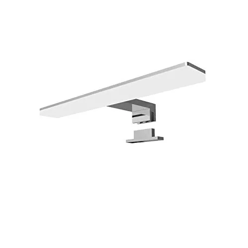 kalb LED Spiegel Spiegelleuchte Selma 300mm - Spiegellampe für das Bad mit hochwertiger Edelstahl-Ausführung, ideal als Schminklicht mit perfekter Ausleuchtung und einfacher Montage.