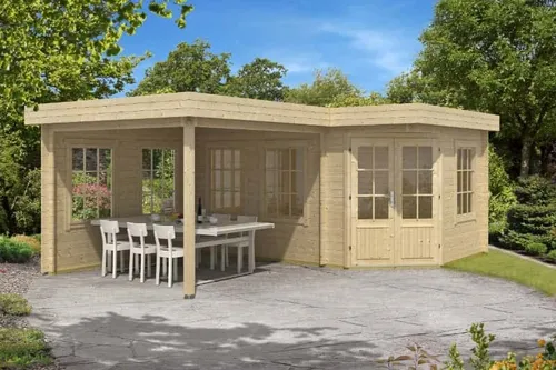 Produktbild Alpholz Gartenhaus 5-Eck Pepe