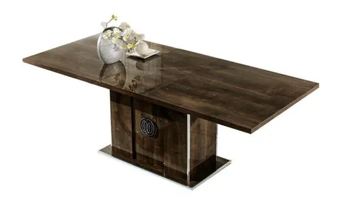 Luxus Esstisch 160cm – Moderner Esszimmertisch aus Ebenholz - Eleganter Esstisch in modernem Design, ideal für bis zu 6 Personen. Mit stabiler Konstruktion und hochwertigem Ebenholz finish, perfekt für Ihr Esszimmer.