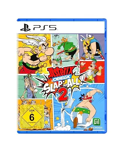 Asterix & Obelix Slap Them All! 2 - Actionspiel für PS5 - PC- & Videospiele, erlebe spannende Abenteuer mit Asterix und Obelix in diesem neuen Actionspiel für die PlayStation 5, ideal für Fans ab 6 Jahren!