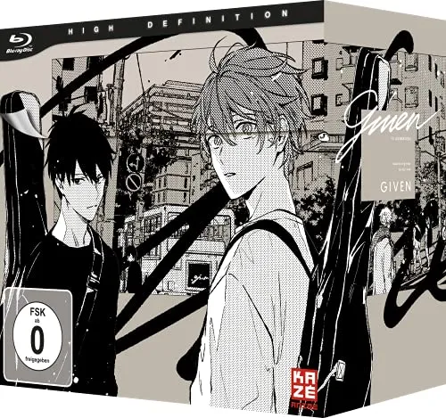 Given - Staffel 1 - Gesamtausgabe - [Blu-ray] - Anime-Film für Fans von Musik und Romantik, freigegeben ab 12 Jahren, mit packender Story und emotionaler Tiefe.