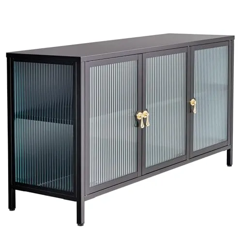 riess-ambiente Sideboard AMSTERDAM in schwarz von Riess-Ambiente