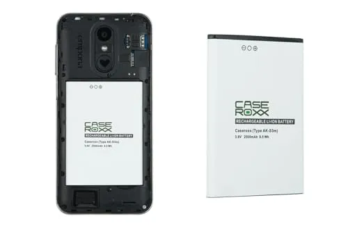 caseroxx Handy Li Ion-Akku für Emporia Smart 3 Mini, Smart 4, SuperEasy