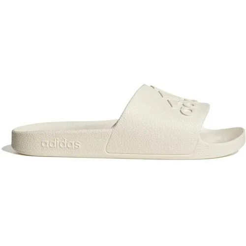 adidas Unisex Adilette Aqua Slides in beige von adidas