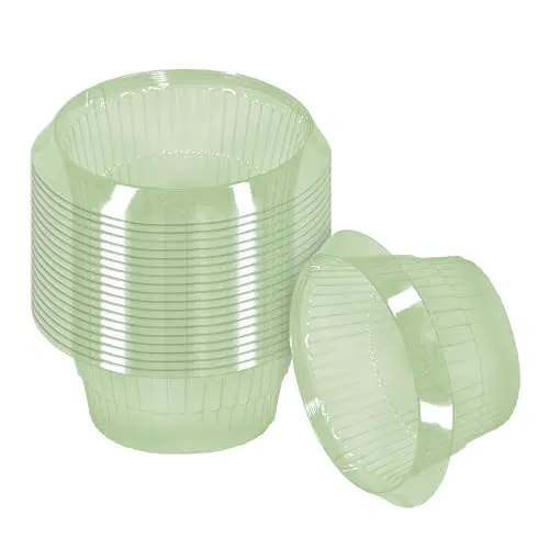 Spetebo Kunststoff Schneckenschutz Ring 20 cm - 20 Stück - Schneckenabwehr und Pflanzenschutz, schützt Keimlinge effektiv vor Schädlingen und Schneckenfraß, wetterfest und langlebig.