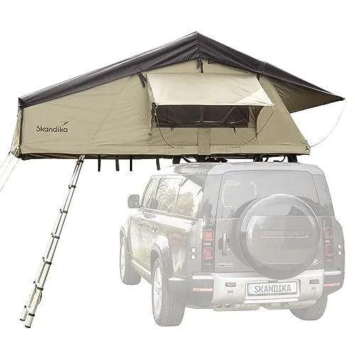 Skandika Dachzelt Freeland XL: Geräumiges Autodachzelt für 3-4 Personen