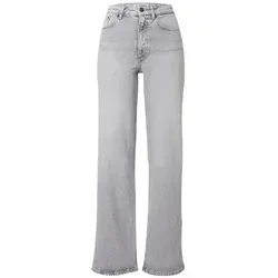 ONLY Weite Jeans ONLJuicy - Stilvolle graue Denim - Jeans in lässigem Mid Waist Schnitt, aus 79% Baumwolle für hohen Tragekomfort und Nachhaltigkeit durch recycelte Materialien. Ideal für modische Looks!