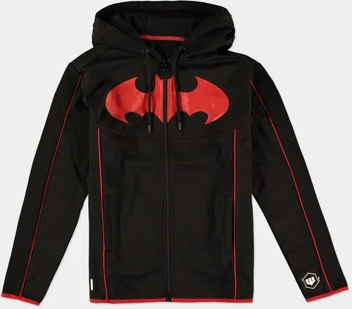 Batman Kapuzenpullover schwarz XL - Stylischer Batman Kapuzenpullover in XL aus 100% Baumwolle. Perfekt für Fans und ideal für den täglichen Gebrauch. Bequemer Schnitt und angesagtes Design.