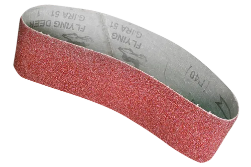 5x Bandschleifer Schleifbänder Schleifband Schleifpapier 76x533mm K40