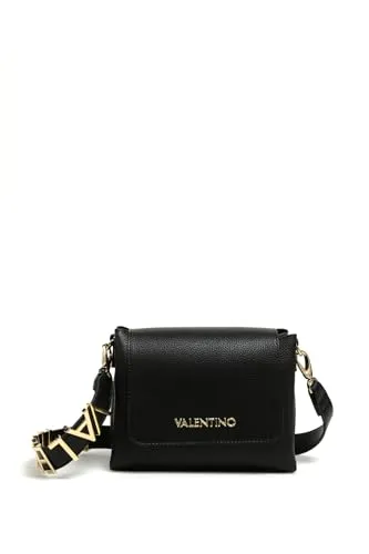 Valentino Damen Alexia Handbag, Nero - Elegante Valentino Umhängetasche in Schwarz, ideal für jeden Anlass und mit luxuriösem Design.