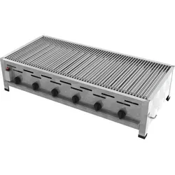 ChattenGlut Gastrobräter 22kW - Professioneller Gasgrill mit Edelstahl-Rost, 20% geringerem Gasverbrauch und Piezozündung – ideal für Gastronomie und anspruchsvolle Grillfreunde.