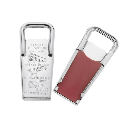 Westmark 61833360 Flaschenöffner Hermetus, silber von Westmark