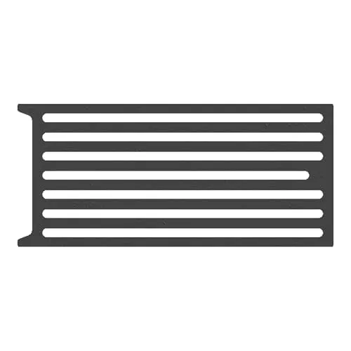 Kaminrost/Ascherost Eckig 330 x 150 x 10 mm passend für Wamsler K185 F/A** Kaminöfen inkl. Modellübersicht - Ascherost Kamin aus massivem Stahl - Feuerrost feuerfest & hitzebeständig