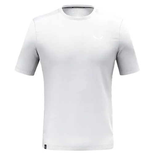 Salewa Herren Puez Hyb Dry T-Shirt XL - Weiss - T-Shirts Funktion: Funktionelles, gut sitzendes T-Shirt für Bergwanderungen, gefertigt aus langlebiger Materialkonstruktion für maximale Bewegungsfreiheit.