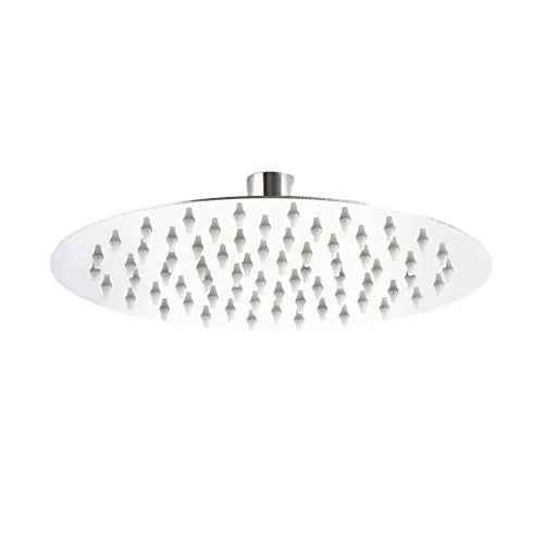 Wiltec Regendusche Duschkopf 30cm Edelstahl Rainshower